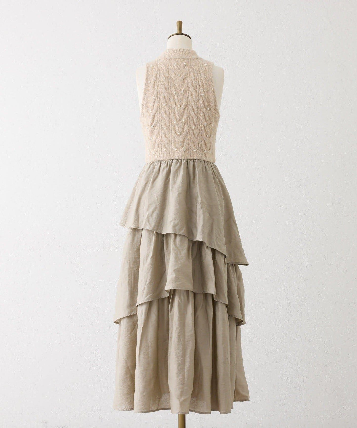 【Seemi.】寶石裝飾連衣裙