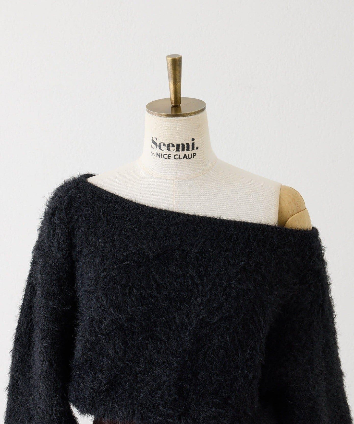 【Seemi.】拼接針織連衣裙