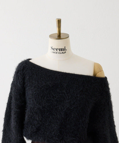 【Seemi.】拼接針織連衣裙