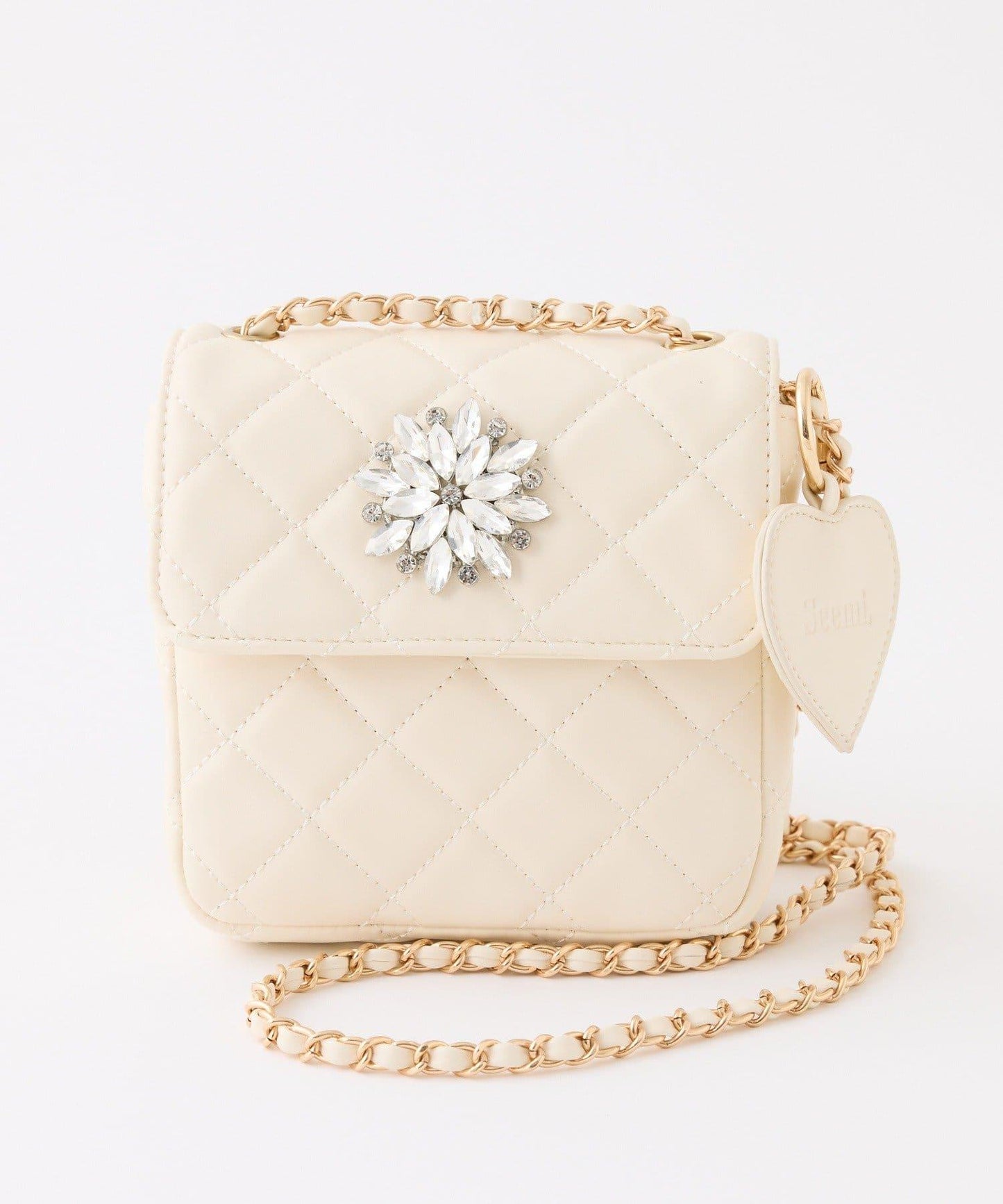 【Seemi.】菱格絎縫迷你包