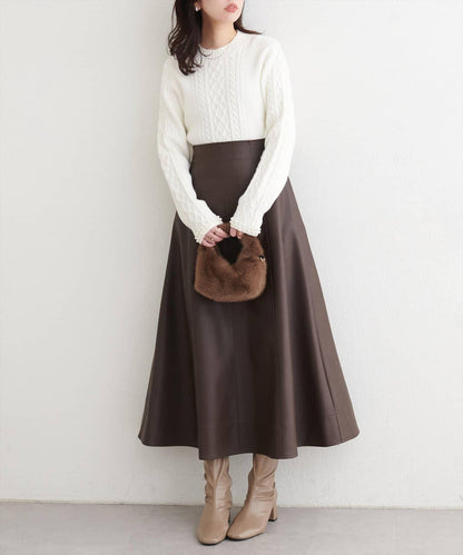 袖口珍珠柔軟針織衫