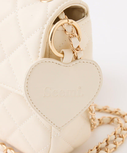 【Seemi.】菱格絎縫迷你包