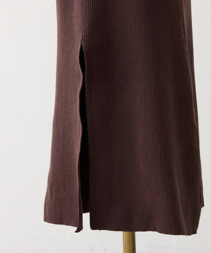 【Seemi.】拼接針織連衣裙