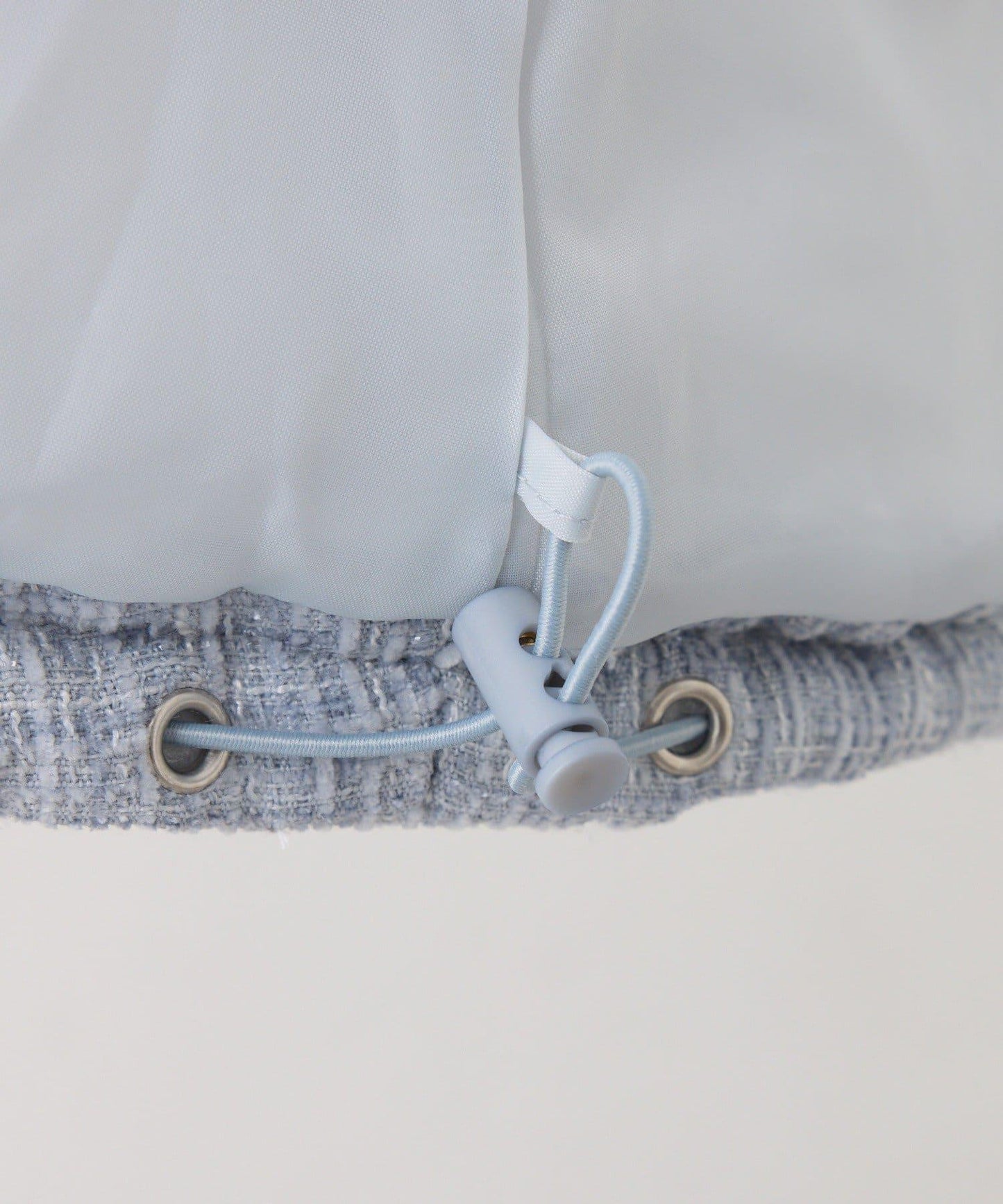 仿皮草連帽帶腰帶仿羽絨服