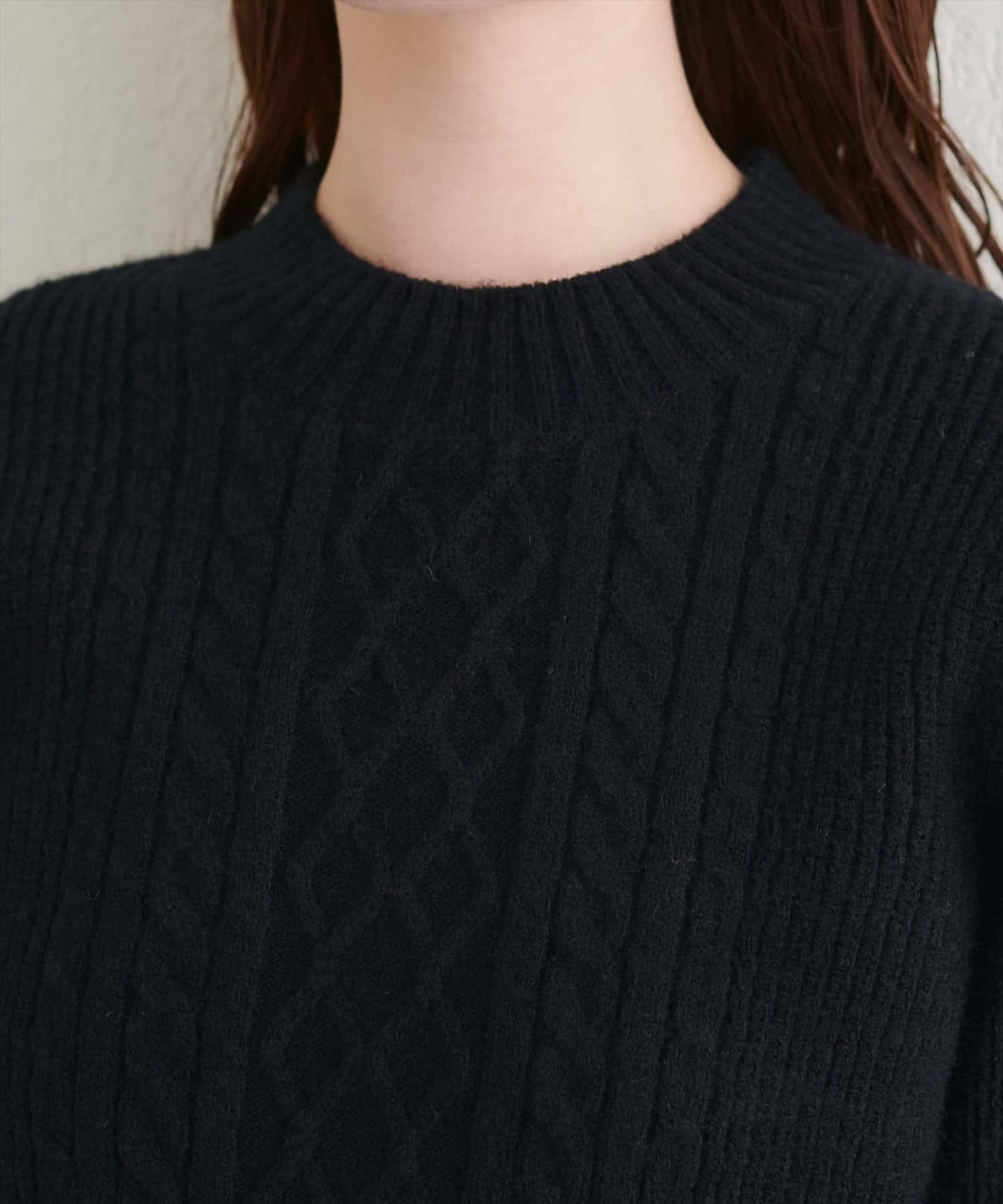 袖口珍珠柔軟針織衫