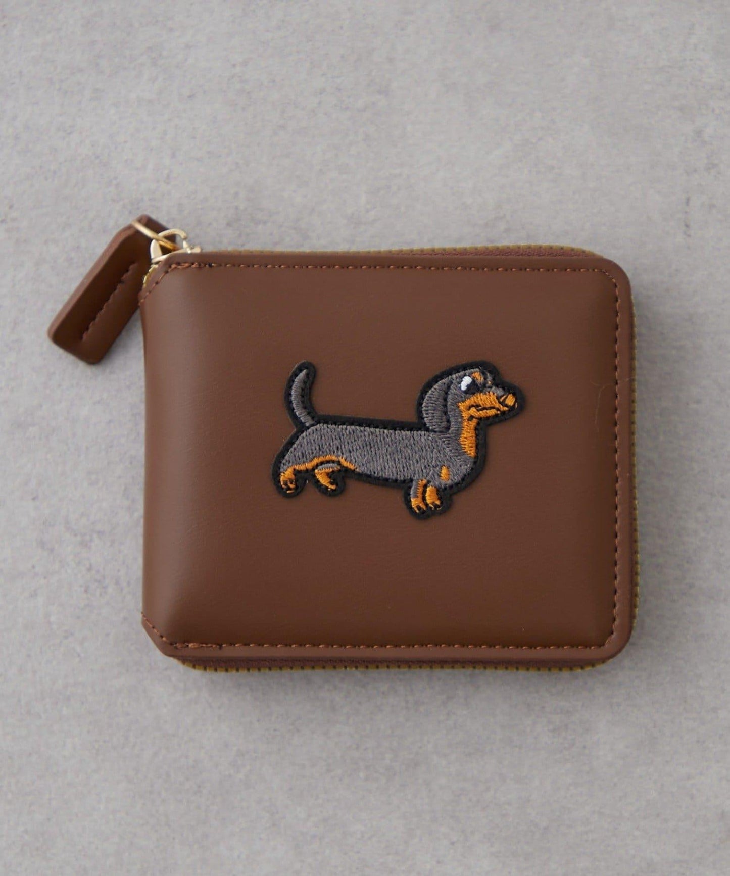 動物刺繡錢包