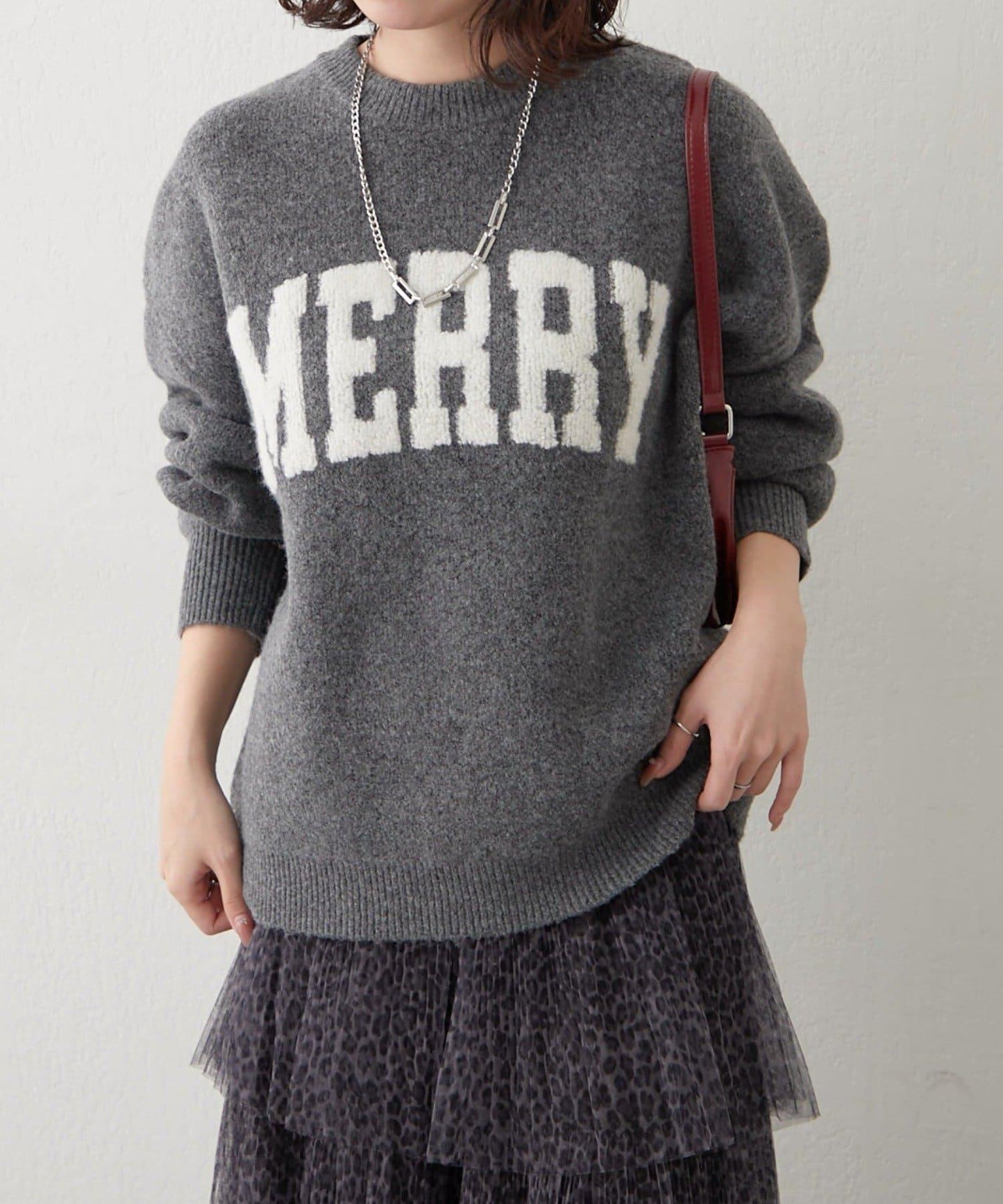 【NAO】標誌提花套頭衫