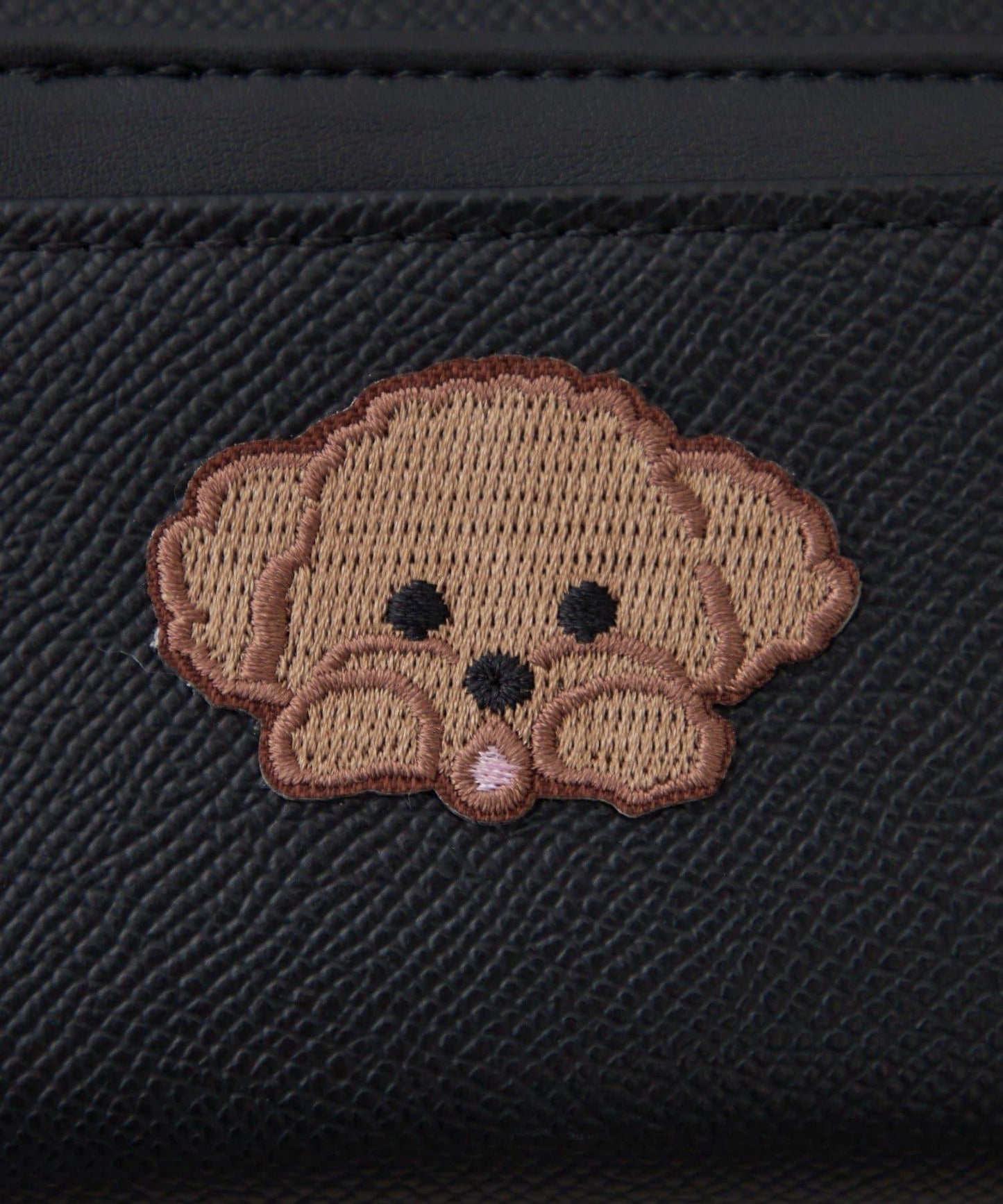 帶卡包、狗狗刺繡錢包