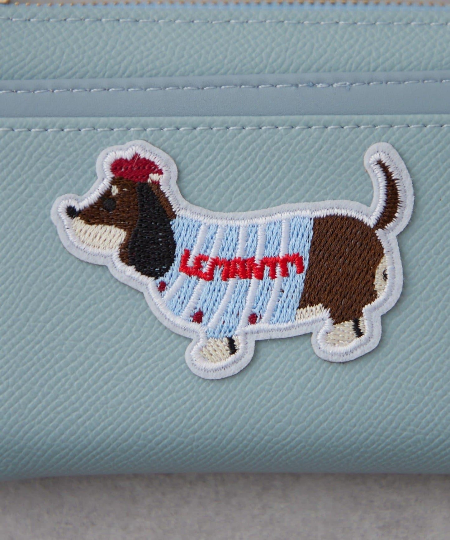 帶卡包、狗狗刺繡錢包