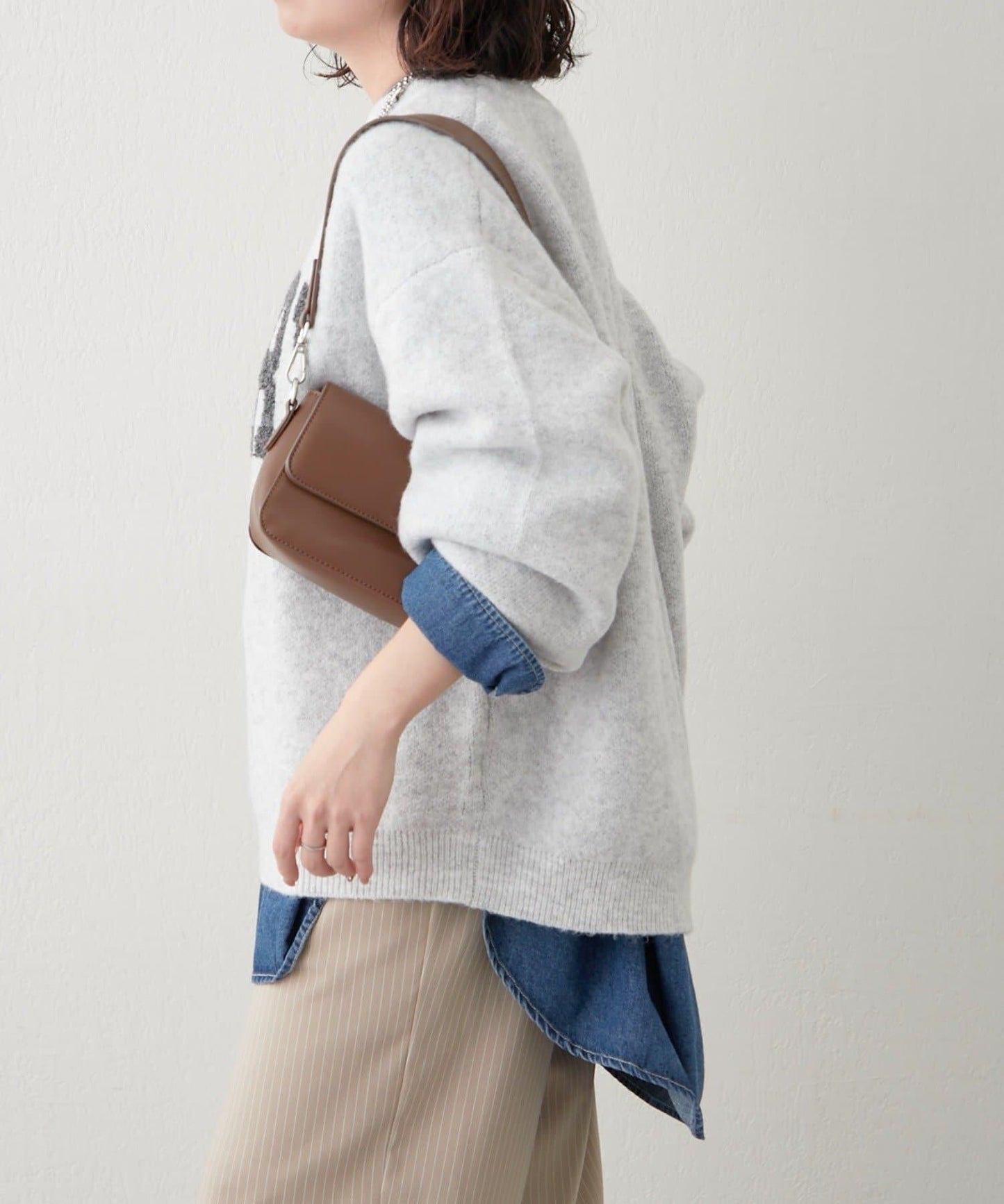 【NAO】標誌提花套頭衫