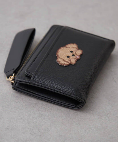 帶卡包、狗狗刺繡錢包
