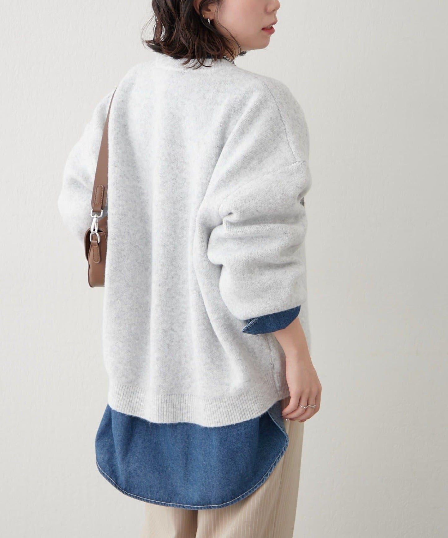 【NAO】標誌提花套頭衫