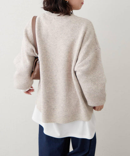 【NAO】標誌提花套頭衫