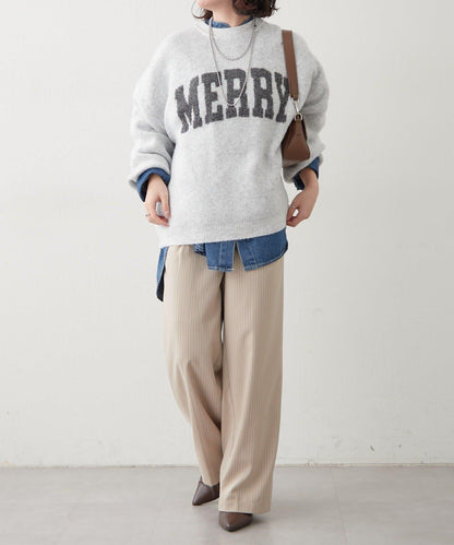 【NAO】標誌提花套頭衫