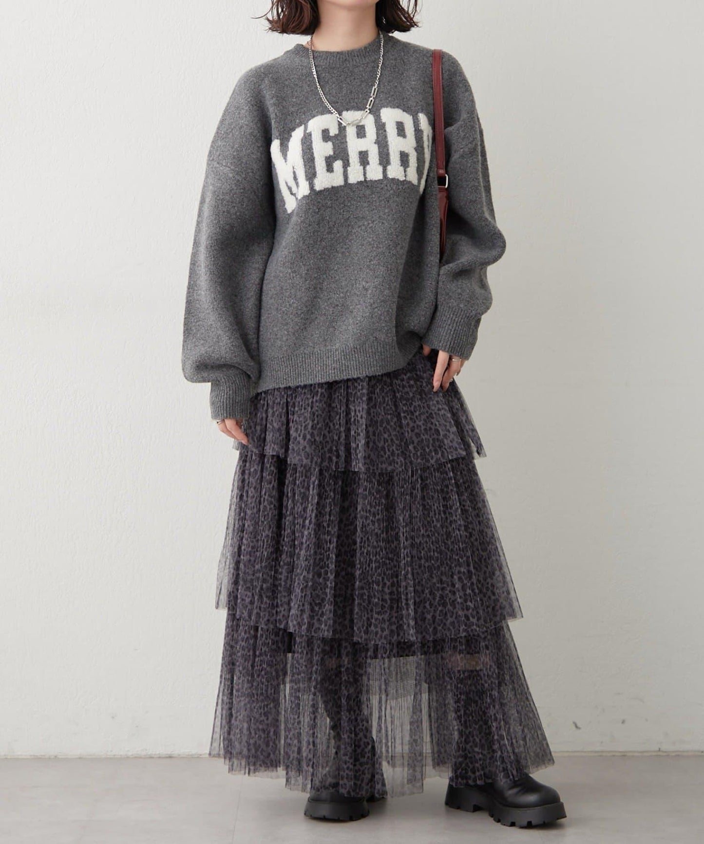 【NAO】標誌提花套頭衫