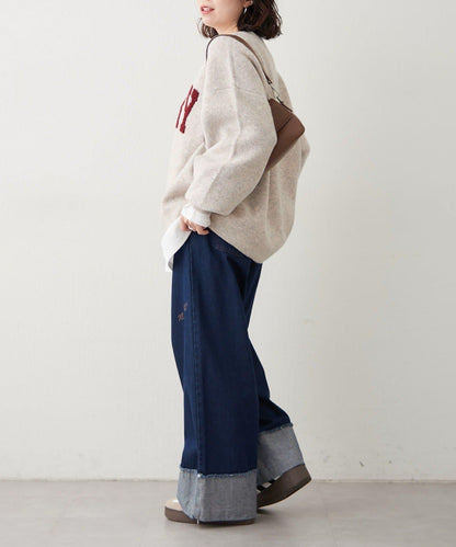 【NAO】標誌提花套頭衫