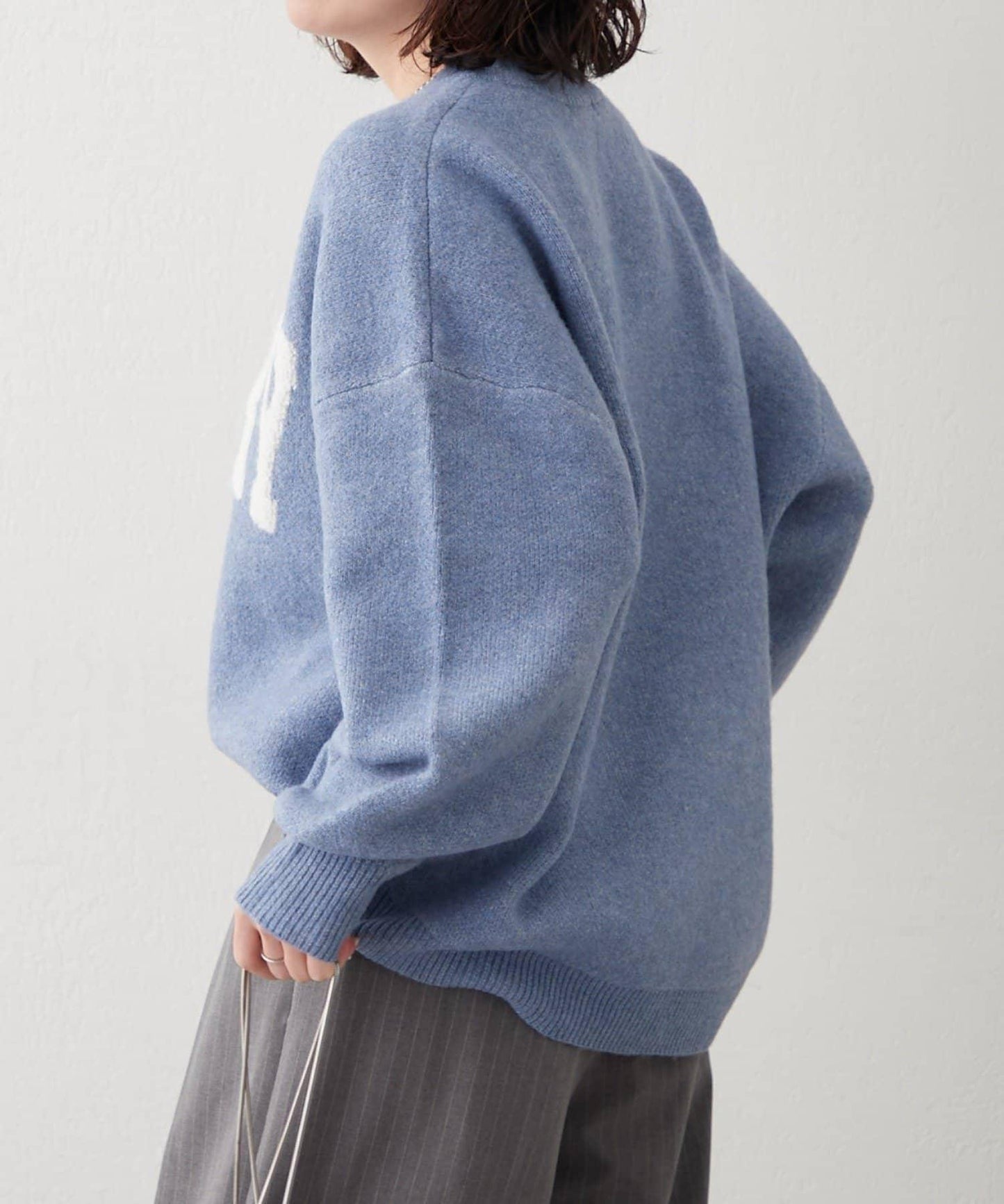 【NAO】標誌提花套頭衫