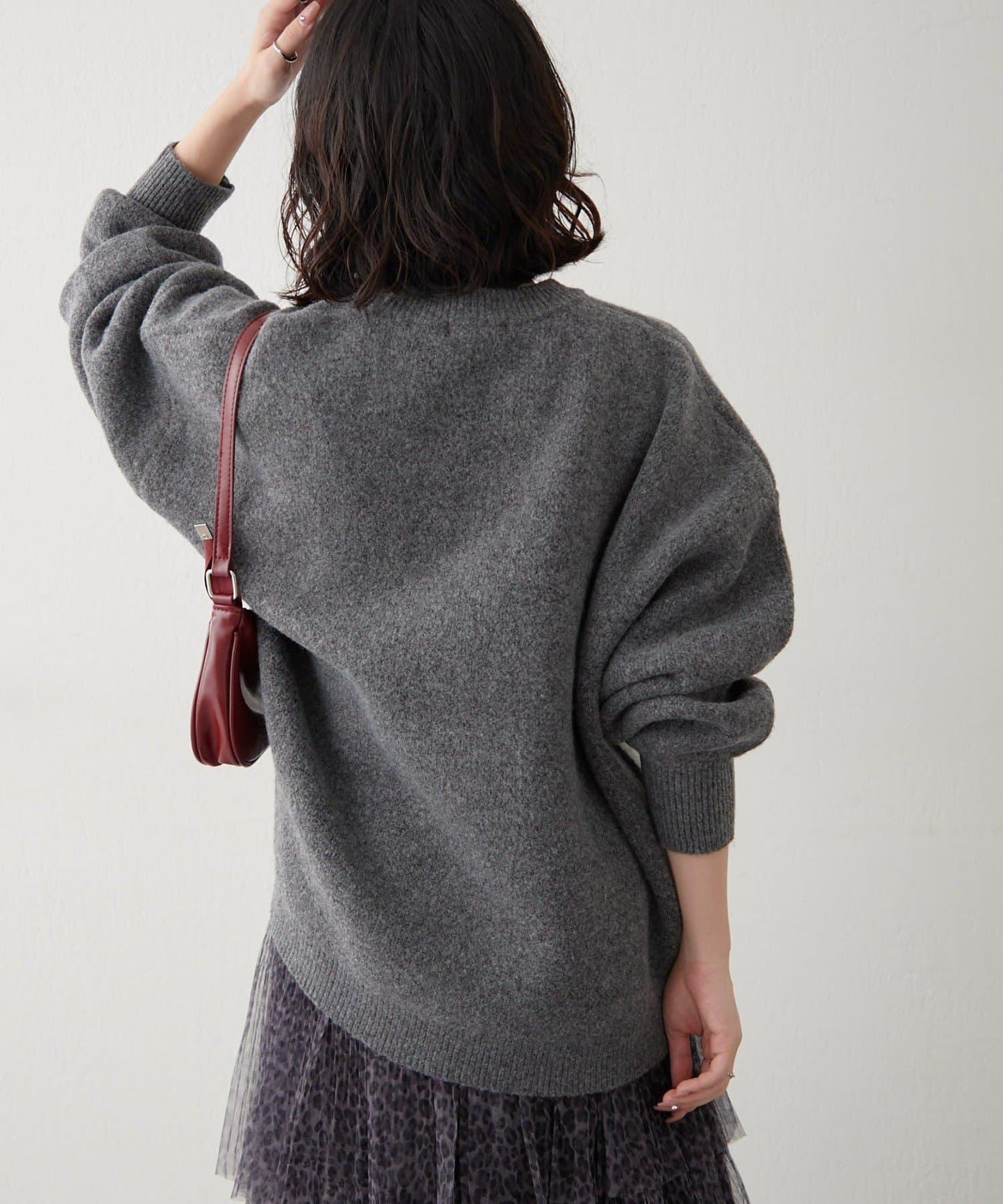 【NAO】標誌提花套頭衫