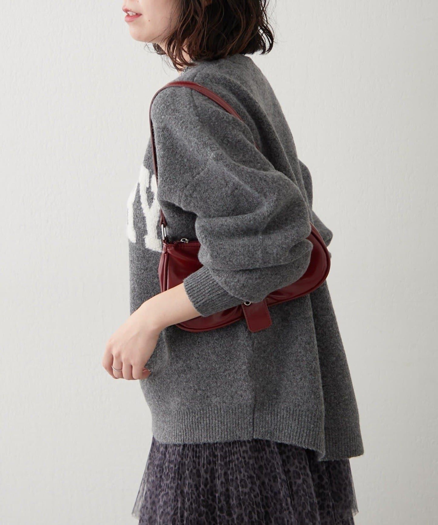 【NAO】標誌提花套頭衫