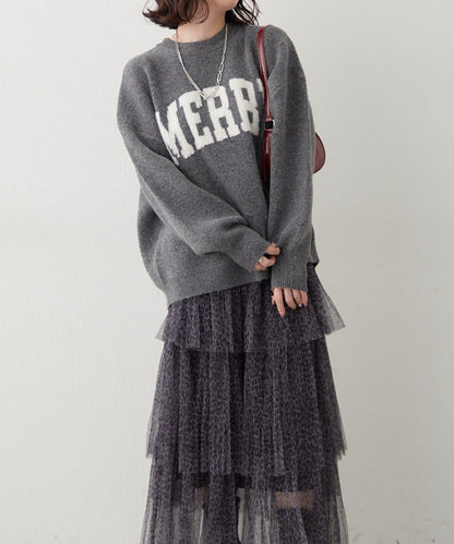 【NAO】標誌提花套頭衫