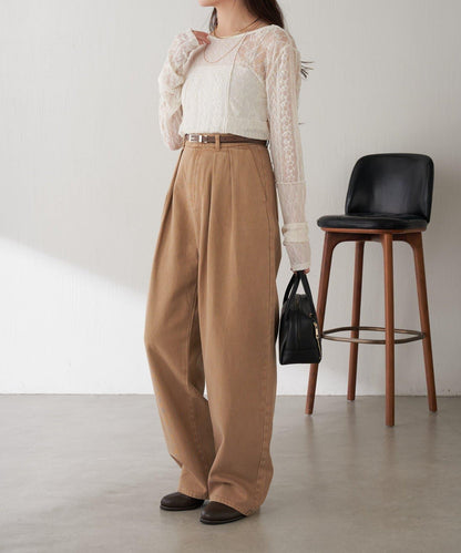 【疊穿推薦】Qanos蕾絲拼接長袖T恤