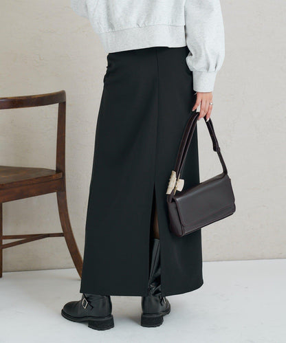 《10%OFFおすすめアイテム》側褶打褶半身裙