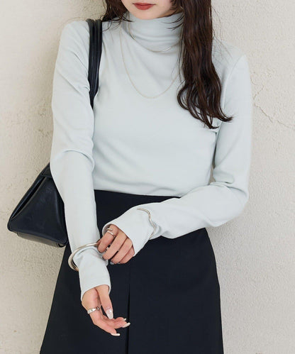 高領長袖T恤