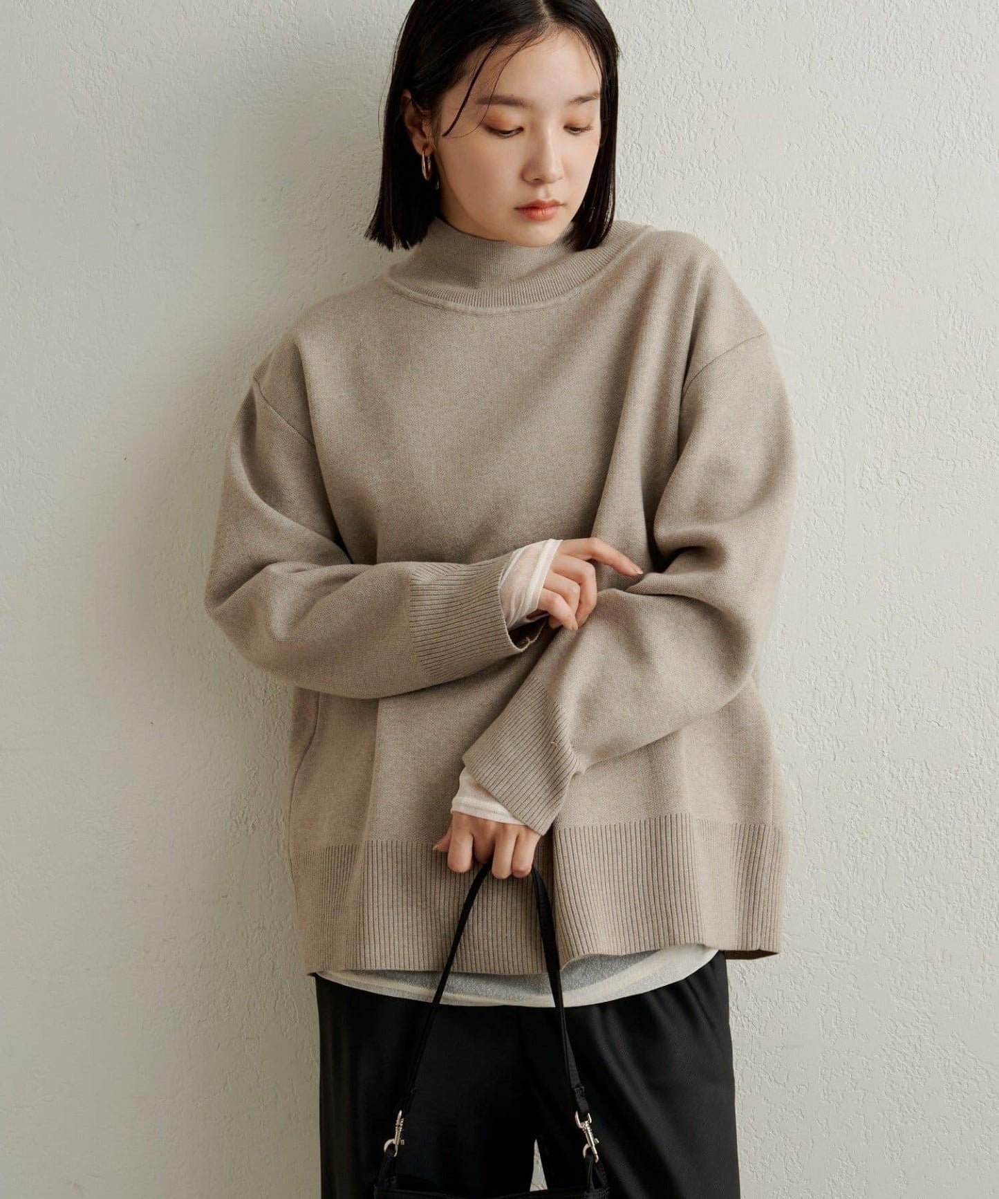 衛衣風格高領衫