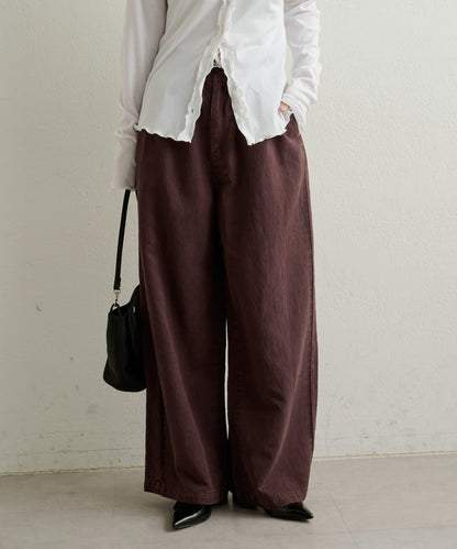 【可成套穿著◎】仿染色休閒褲