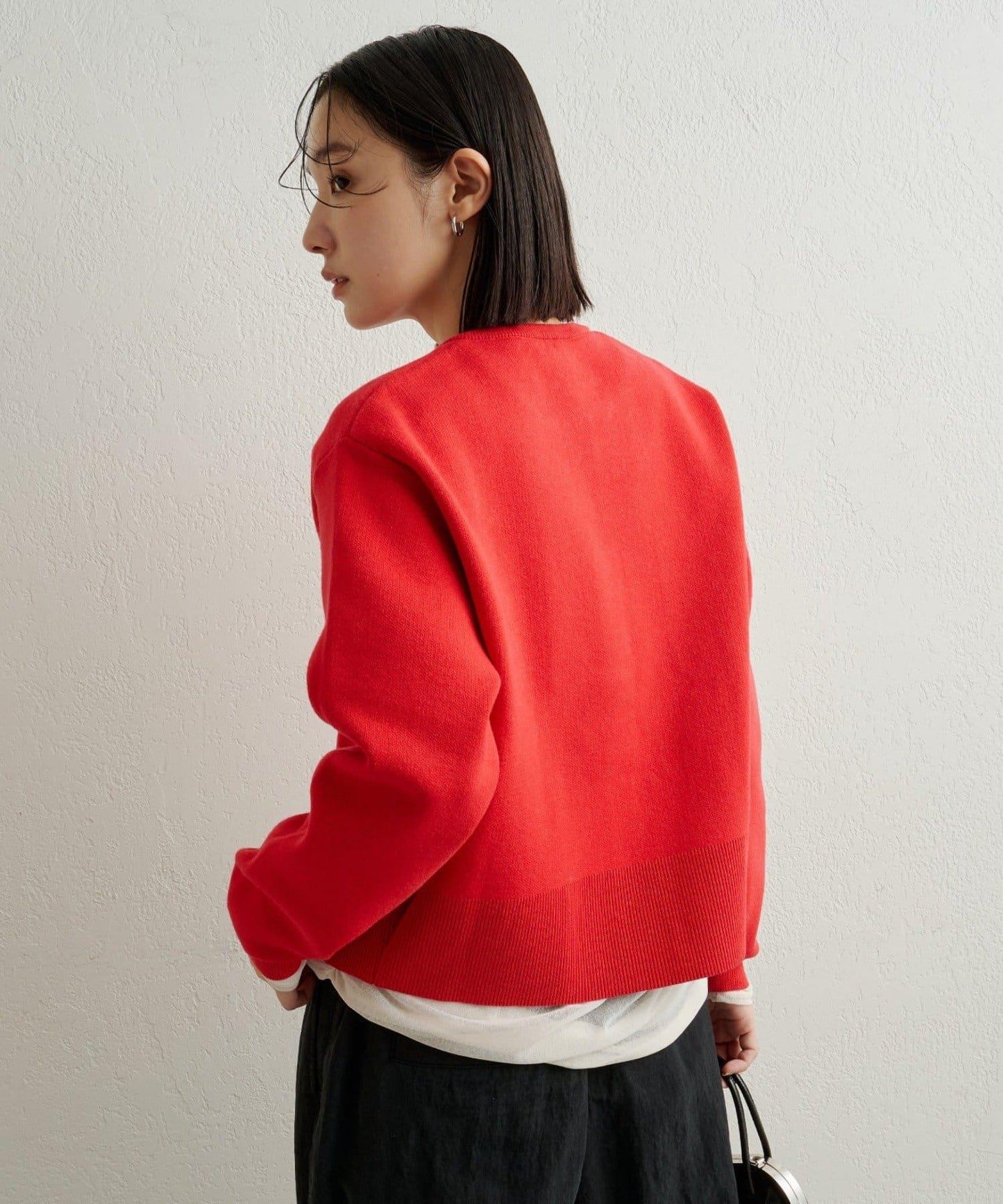 衛衣風格紐扣開衫