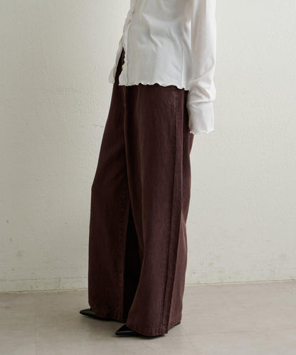 【可成套穿著◎】仿染色休閒褲