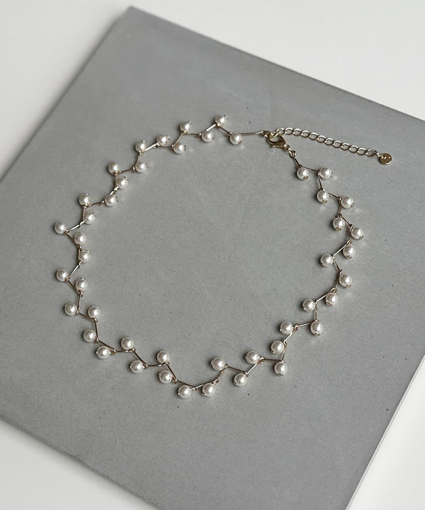 方形珍珠項鍊