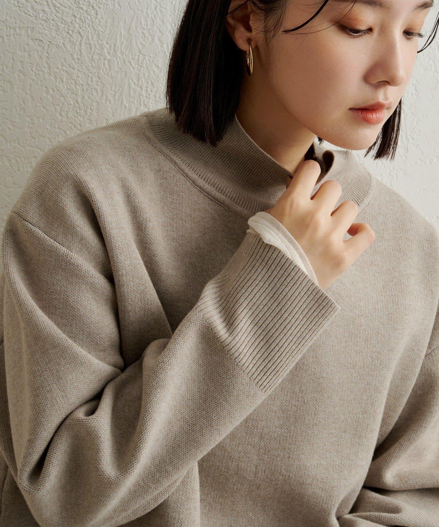 衛衣風格高領衫