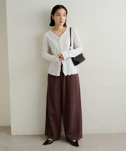 【可成套穿著◎】仿染色休閒褲