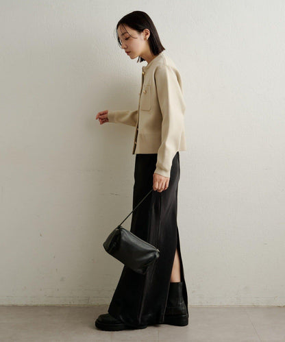 衛衣風格紐扣開衫