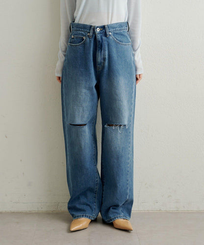 破洞牛仔褲