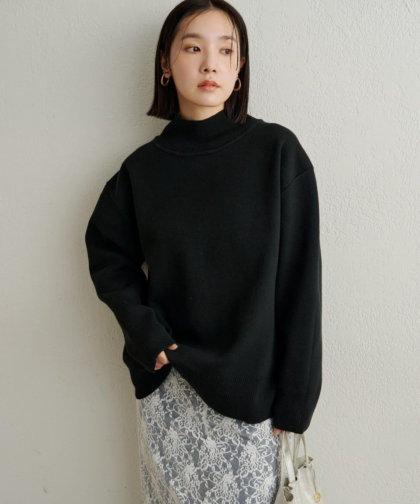 衛衣風格高領衫