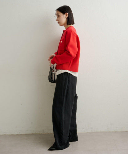 衛衣風格紐扣開衫