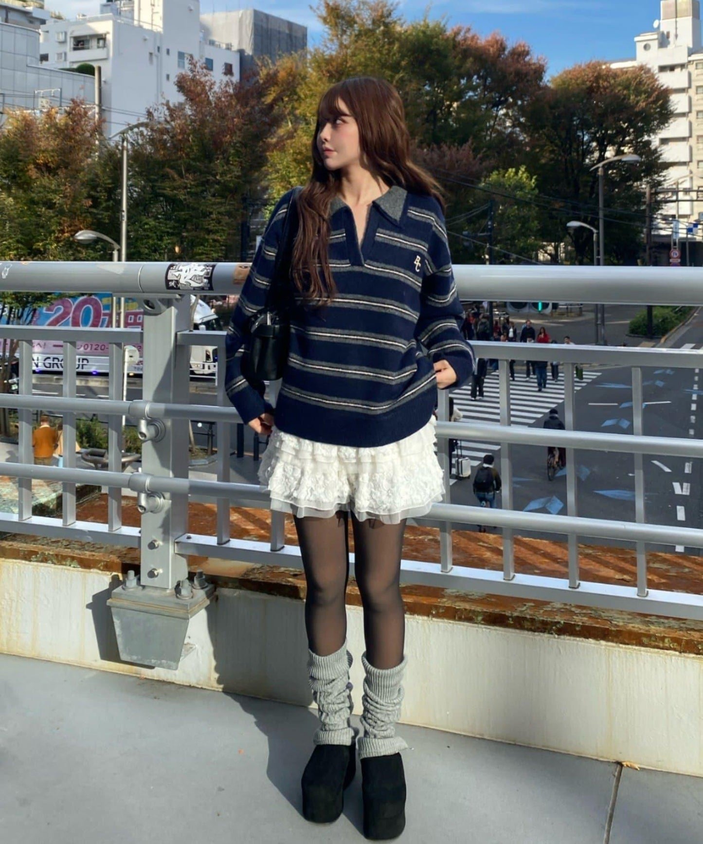 厚底羊羔絨懶人鞋