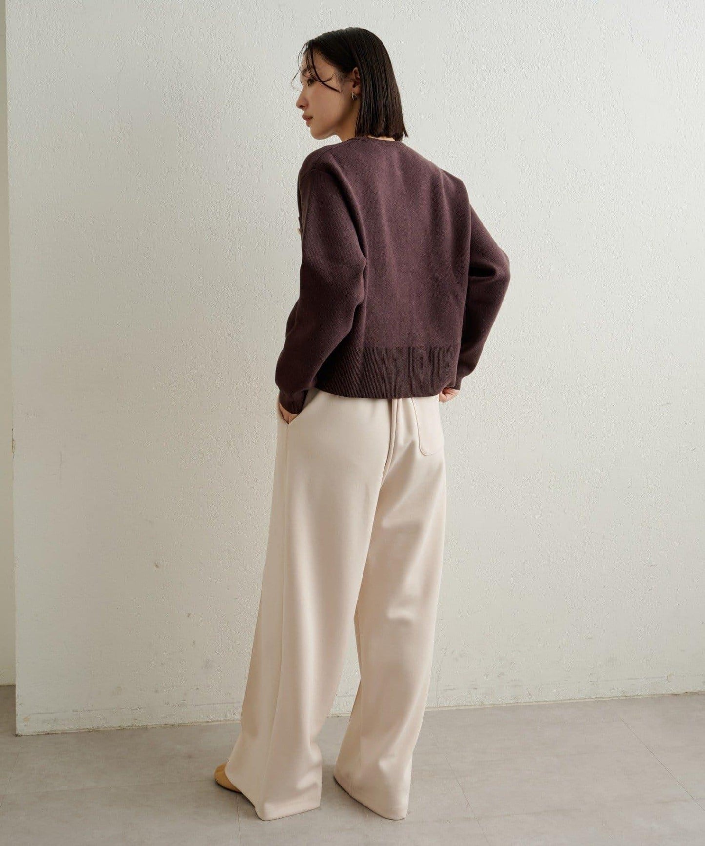 衛衣風格紐扣開衫