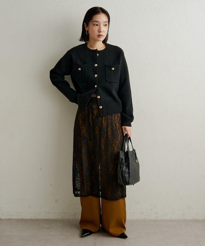 衛衣風格紐扣開衫