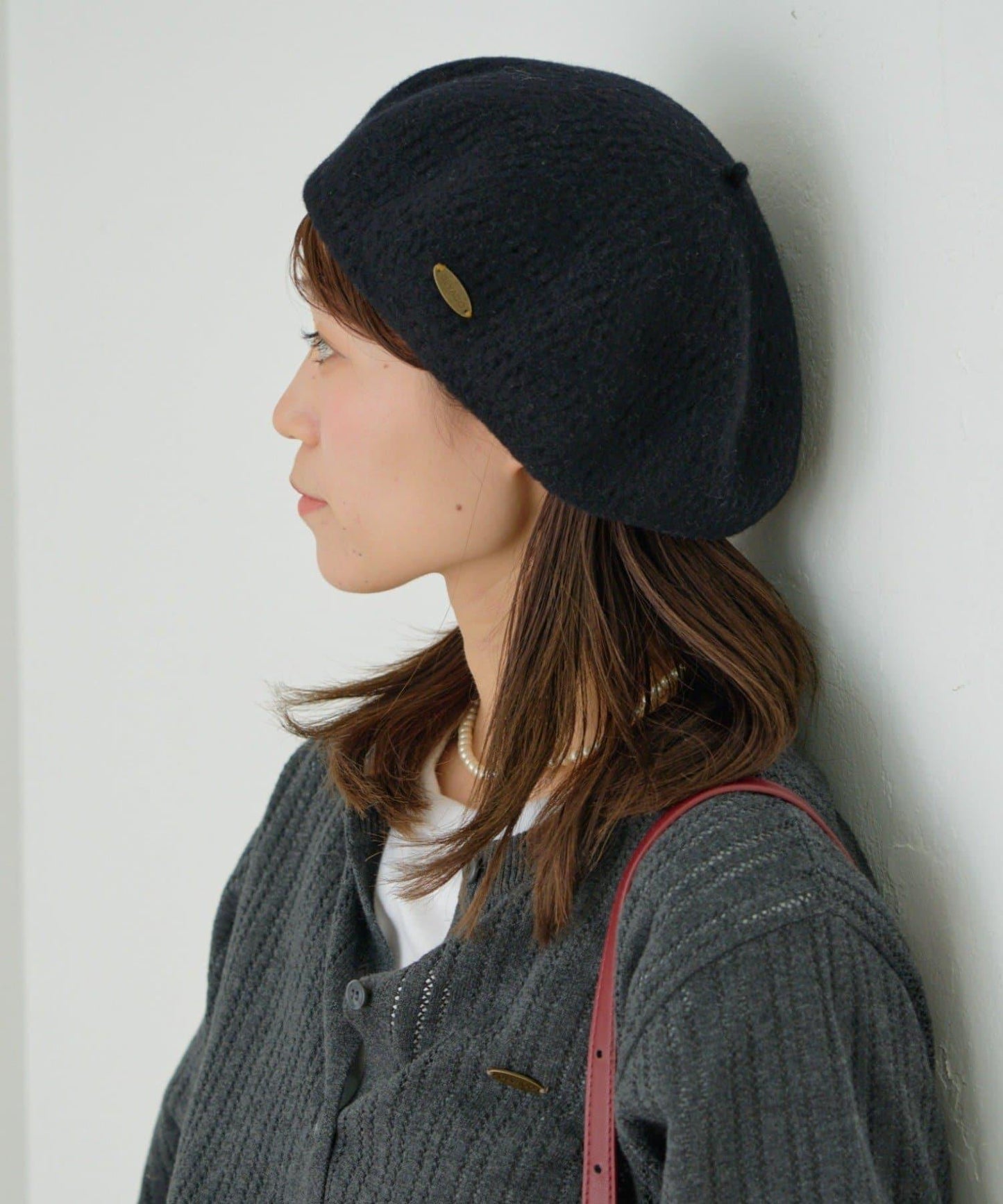 【GEVACO】羊毛混紡貝雷帽