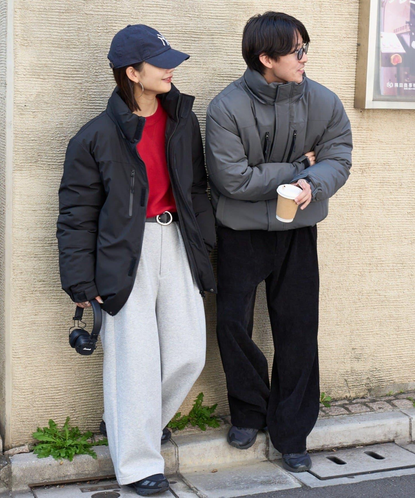 【男女同款】防風/加棉/兩用保暖羽絨夾克