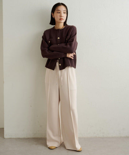 衛衣風格紐扣開衫