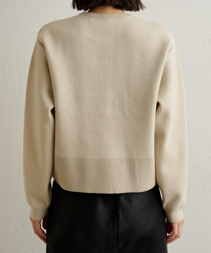 衛衣風格紐扣開衫