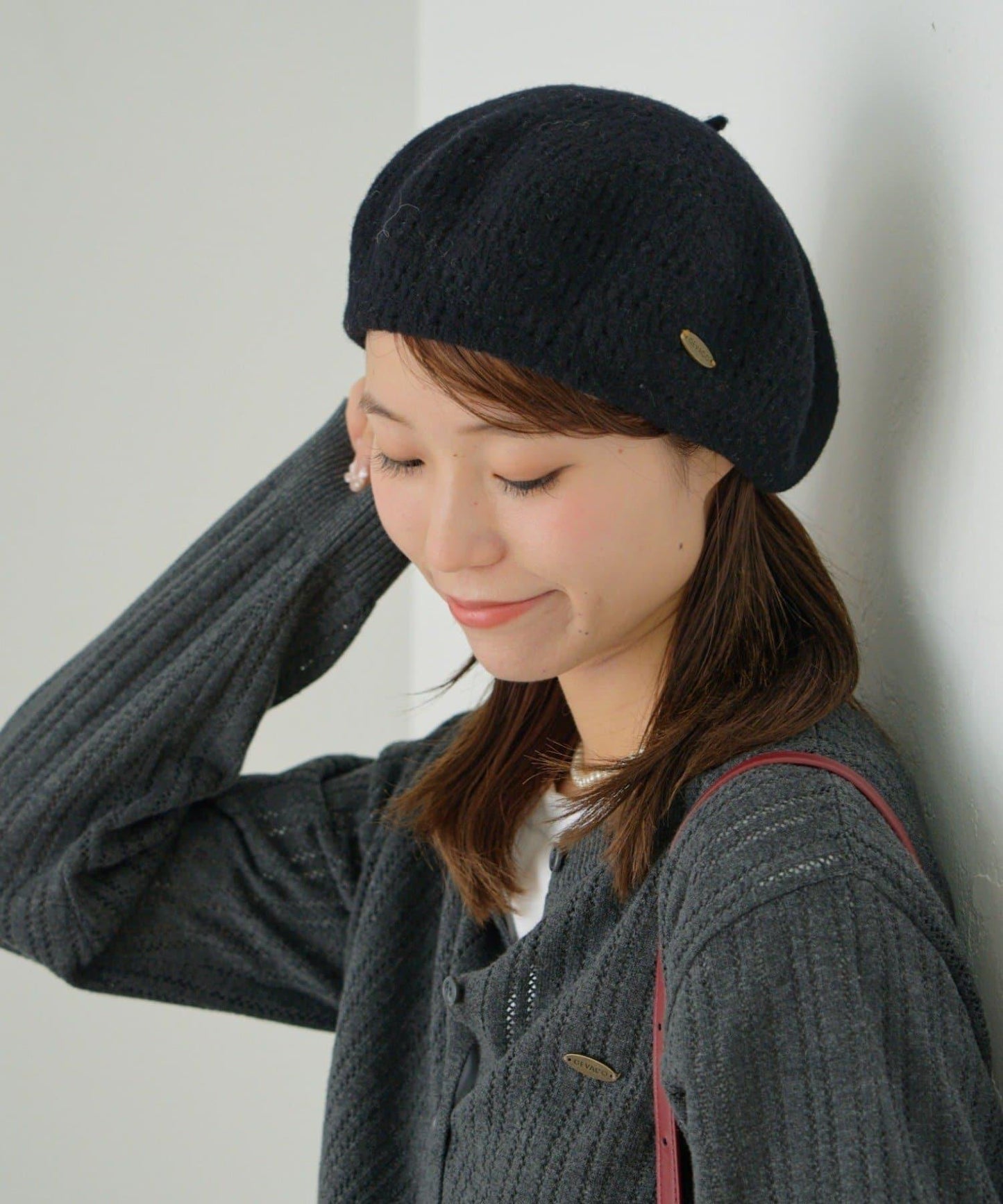 【GEVACO】羊毛混紡貝雷帽