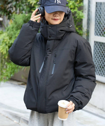 【男女同款】防風/加棉/兩用保暖羽絨夾克