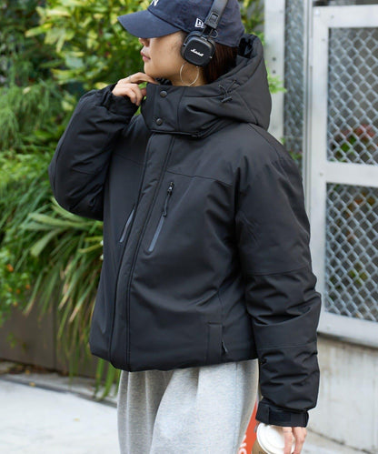 【男女同款】防風/加棉/兩用保暖羽絨夾克