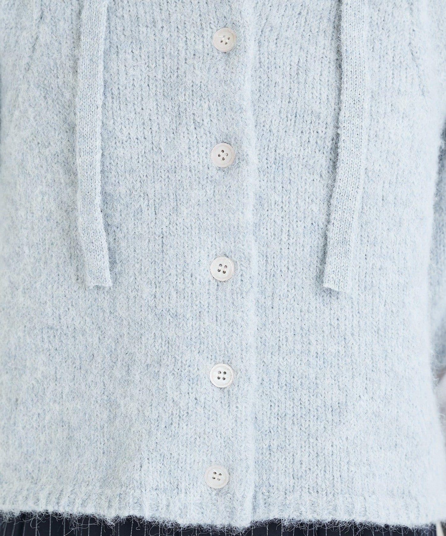 《10%OFFおすすめアイテム》蓬鬆短袖針織開衫