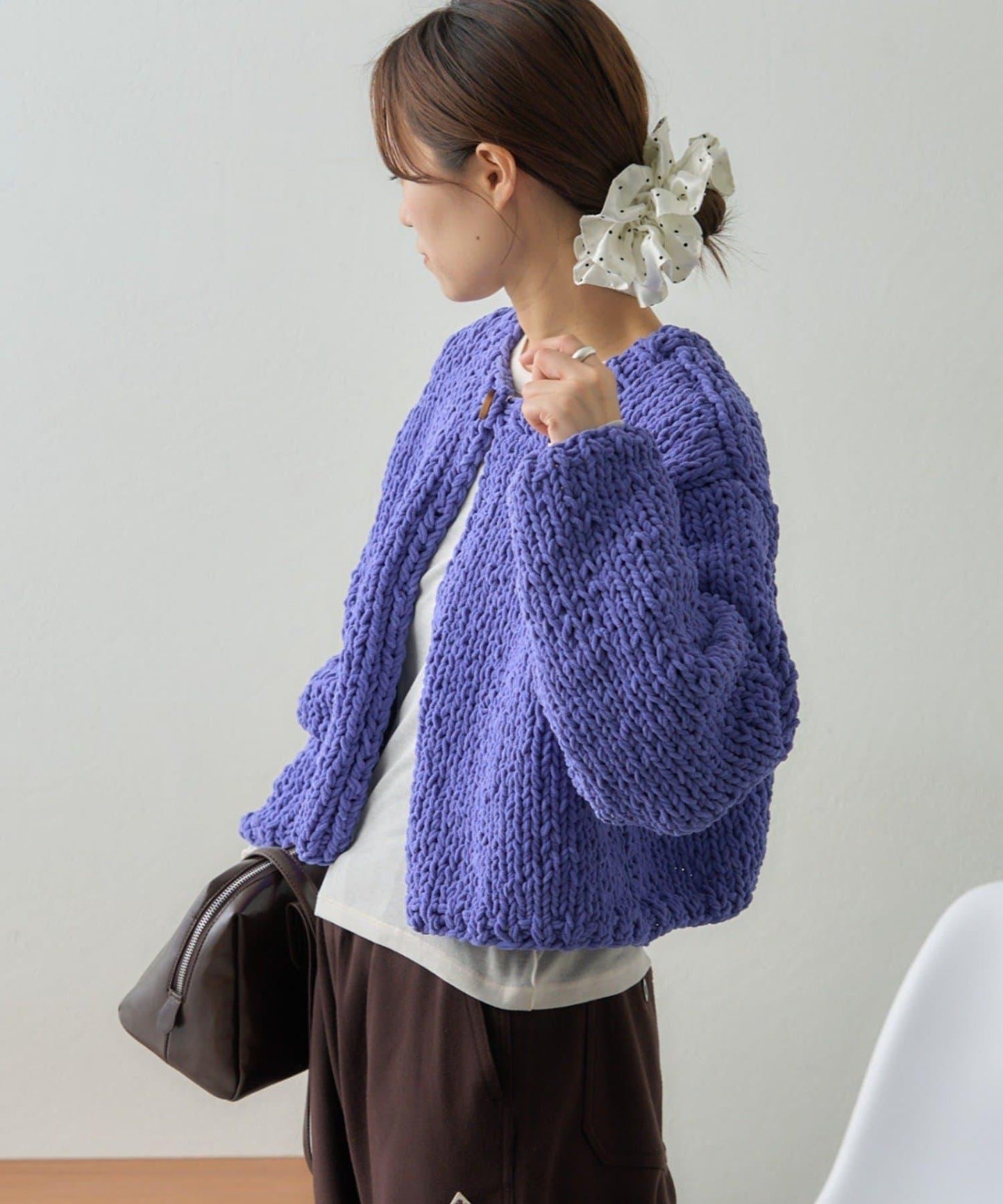 【GEVACO】短款針織開衫